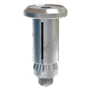 HBCSK08-1 M8 Size 1 CSK Lindapter Hollo-Bolt - BZP + JS-500 to suit 3 to 22mm Fixing thickness